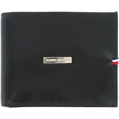 BILLETERA TOMMY HILFIGER RFID PROTECTION BLACK HOMBRE - 1