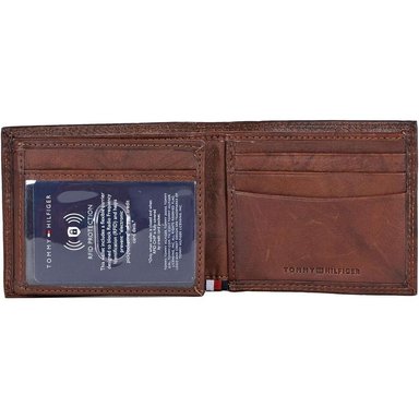 BILLETERA TOMMY HILFIGER 1018 TAN HUCK HOMBRE - 2