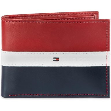 BILLETERA TOMMY HILFIGER 1018 TRICOLOR HOMBRE - 1