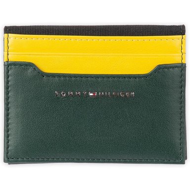 TARJETERO TOMMY HILFIGER 1018 GREEN HOMBRE - 1