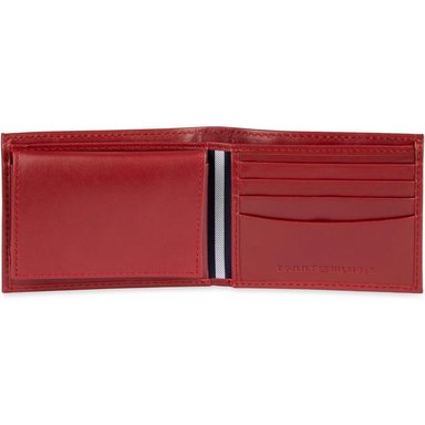 BILLETERA TOMMY HILFIGER 1018 DEEP RED HOMBRE - 3