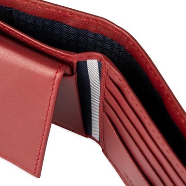 BILLETERA TOMMY HILFIGER 1018 DEEP RED HOMBRE - 4