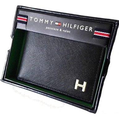 BILLETERA TOMMY HILFIGER PASSCASE CUERO BLACK HOMBRE - 4