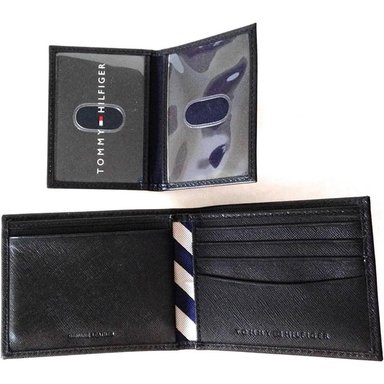 BILLETERA TOMMY HILFIGER PASSCASE CUERO BLACK HOMBRE - 5
