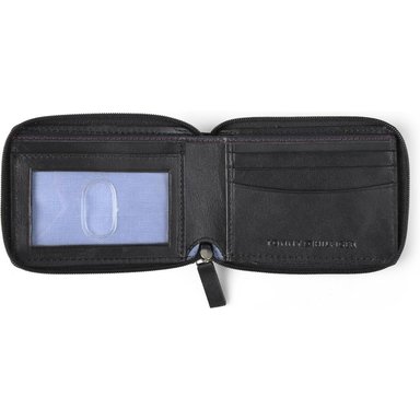 BILLETERA TOMMY HILFIGER OXFORD BLACK MARRÓN - 3