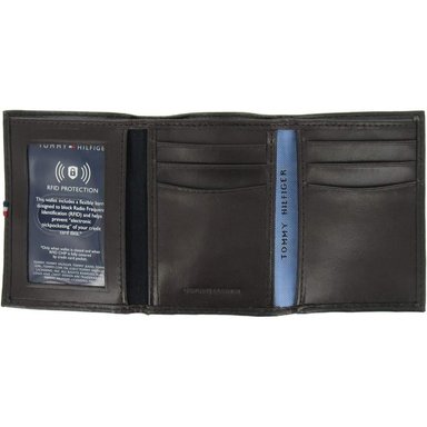 BILLETERA TOMMY HILFIGER TRIFOLD RFID BROWN HOMBRE - 2