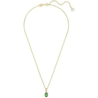 SWAROVSKI COLLAR PENDIENTE PERA CHROMA ORO | VERDE - 2