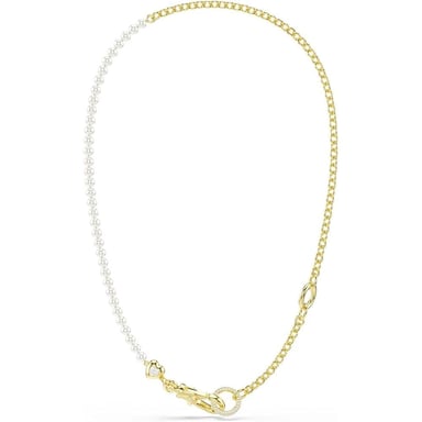 SWAROVSKI COLLAR SS26 | BLANCO/DORADO - 2