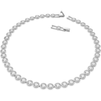 SWAROVSKI COLLAR UNA ANGELIC RODIO | PLATEADO - 3