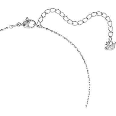 SWAROVSKI COLLAR PENDIENTE UNA RODIO | AZUL/TRANSPARENTE - 2