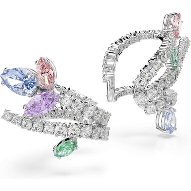 SWAROVSKI X ARIANA GRANDE ARETES EAR CUFF CRISTALES ZIRCONIA RODIO | MULTICOLOR - 3