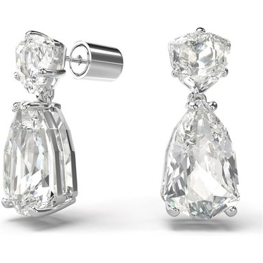 SWAROVSKI ARETES COLGANTES MIXTO MESMERA RODIO | PLATEADO - 2