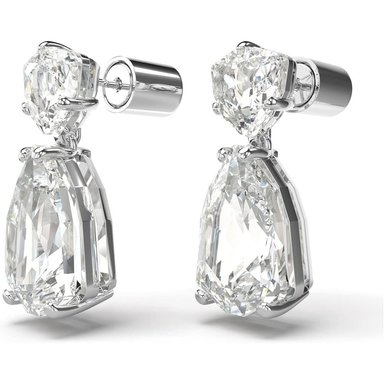SWAROVSKI ARETES COLGANTES MIXTO MESMERA RODIO | PLATEADO - 3