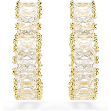 SWAROVSKI ARETES ARO CORAZÓN ZIRCONIA ORO | DORADO - 2