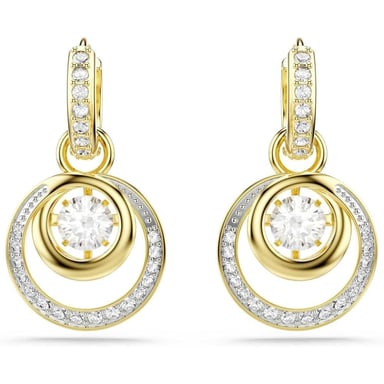 SWAROVSKI ARETES COLGANTES HYPERBOLA | DORADO/BLANCO - 2