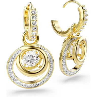 SWAROVSKI ARETES COLGANTES HYPERBOLA | DORADO/BLANCO - 3