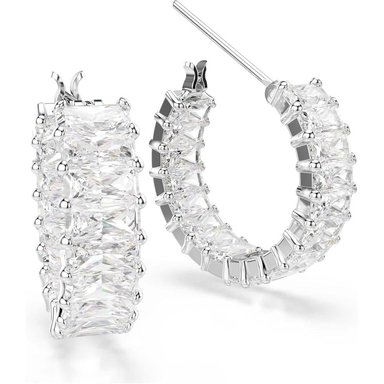 SWAROVSKI ARETES ARO MATRIX ZIRCONIA RODIO | TRANSPARENTE - 3
