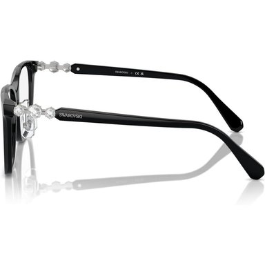 SWAROVSKI MONTURA CUADRADO SK2026D 54 MM MUJER | BLACK/DEMO LENS - 3