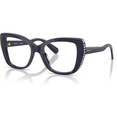 SWAROVSKI MONTURA MARIPOSA SK2066U 51 MM MUJER | BLUE/DEMO LENS - 2