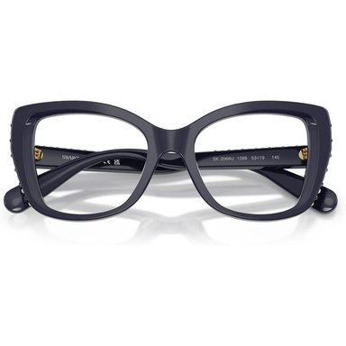 SWAROVSKI MONTURA MARIPOSA SK2066U 51 MM MUJER | BLUE/DEMO LENS - 5