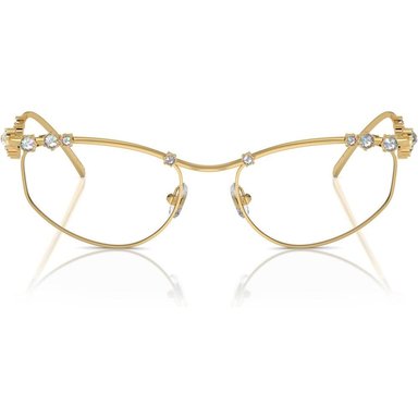 SWAROVSKI MONTURA SK1015 55 MM MUJER | GOLD/DEMO LENS - 1