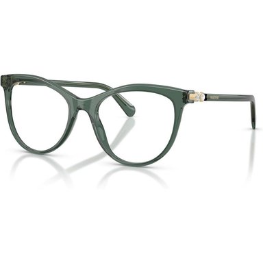 SWAROVSKI MONTURA SK2064 51 MM MUJER | TRANSPARENT GREEN/DEMO LENS - 2