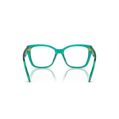 SWAROVSKI MONTURA CUADRADO SK2008 51 MM MUJER | CRYSTAL GREEN/DEMO LENS - 4