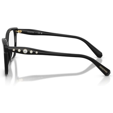 SWAROVSKI MONTURA CUADRADO SK2061 53 MM MUJER | BLACK/DEMO LENS - 3
