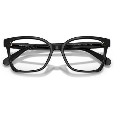 SWAROVSKI MONTURA CUADRADO SK2061 53 MM MUJER | BLACK/DEMO LENS - 5