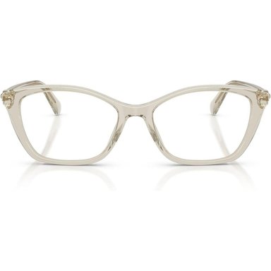 SWAROVSKI MONTURA CUADRADO SK2065 54 MM MUJER | TRANSAPRENT BEIGE/DEMO LENS - 1
