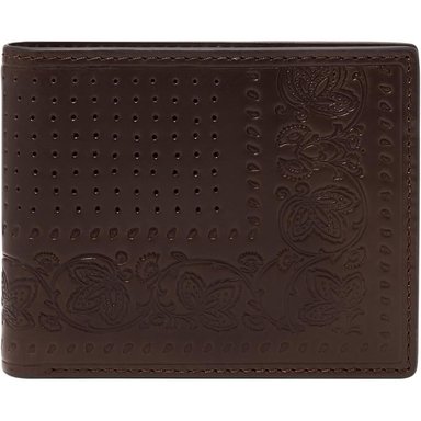 BILLETERA FOSSIL CON BLOQUEO RFID Y MONEDERO HOMBRE - 1