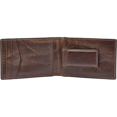 BILLETERA FOSSIL DELGADA MINIMALISTA HOMBRE - 4
