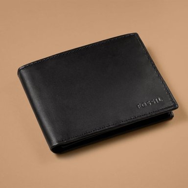 BILLETERA FOSSIL DERRICK BLOQUEO RFID HOMBRE - 5