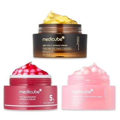 SET TRIO CREMAS EN CAPSULAS MEDICUBE - 1