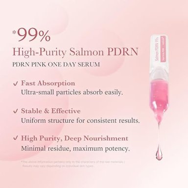 SET MEDICUBE SALMON DNA PDRN PINK PEPTIDE + ONE DAY AMPOULE 10 PZS - 5