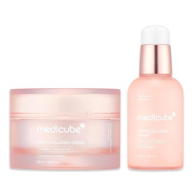 SET MEDICUBE TRIPLE COLLAGEN CREAM + SERUM - 1