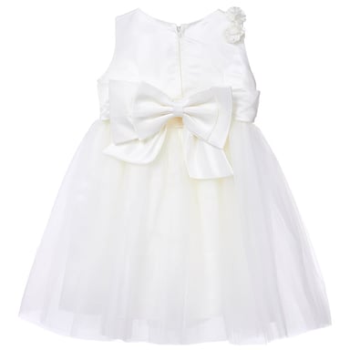 VESTIDO MAXI NIÑA LIMA FASHION KIDS BLANCO BAUTIZO BELLA FLOR - 3