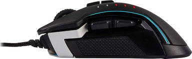 MOUSE GAMER CORSAIR CH-9302311-NA NEGRO GLAIVE RGB PRO18K DPI-CABLE ALUMINUM - 2