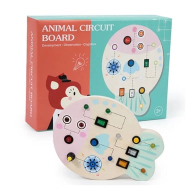 CIRCUITO DE LUCES DIDACTICO PARA NIÑO - 4