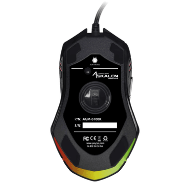 MOUSE GAMER ANTRYX AGM-G6100K CHROME STORM ASKALON - 4