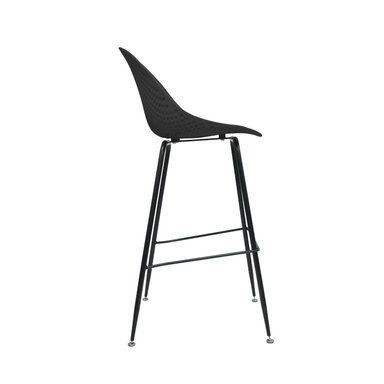 SILLA BAR MOBEL ART PERU YOKU FIJA MOBELART ACERO NEGRO - 3