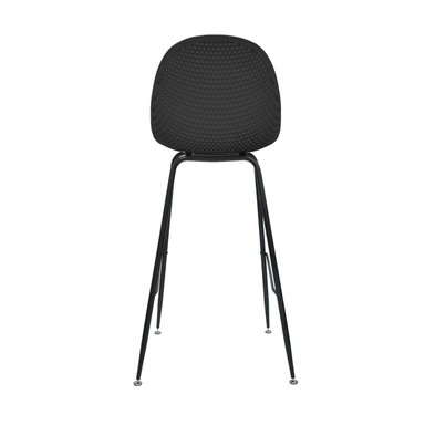 SILLA BAR MOBEL ART PERU YOKU FIJA MOBELART ACERO NEGRO - 5