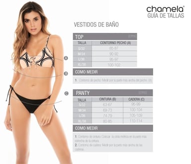 TRUSA DE BIKINI DRAPEADO | CHAMELA 28605 - 3