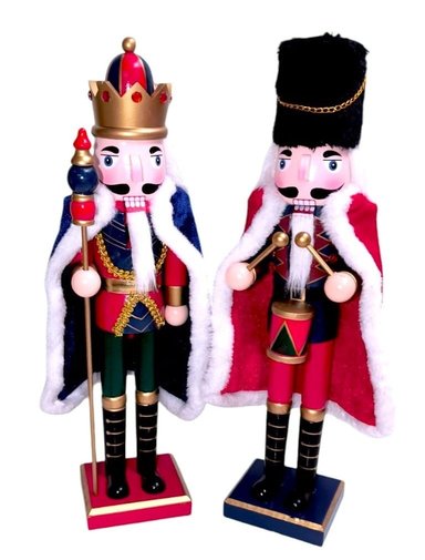 CASCANUECES X 2 UNIDADES - MUÑECOS NAVIDEÑOS - 7
