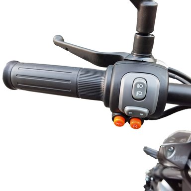 MOTO ELÉCTRICA GREENLINE X3 NEGRO, 60 KM/H, 65 KM, 1500W, BATERÍA 72V, FRENOS DE DISCO Y TAMBOR - 2