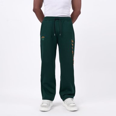 PANTALON BUZO 1921 HOMBRE WIDE LEG - DEPORN X2 FRANELA - 1