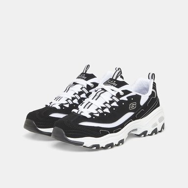 ZAPATILLA URBANAS DE MUJER SKECHERS D'LITES 11930-BKW - 1