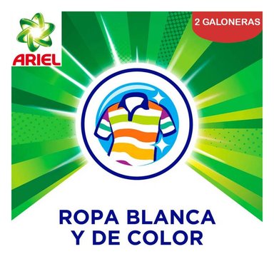 DETERGENTE LÍQUIDO ARIEL CONCENTRADO 3.7 LITROS PACK 2 GALONES - 3