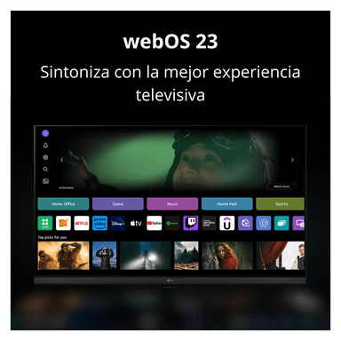 TELEVISOR LG 43 SMART TV THINQ AI WEBOS HUB FHD LED 2024 - 43LR6000PSA + CONTROL MAGIC 2024 - 6