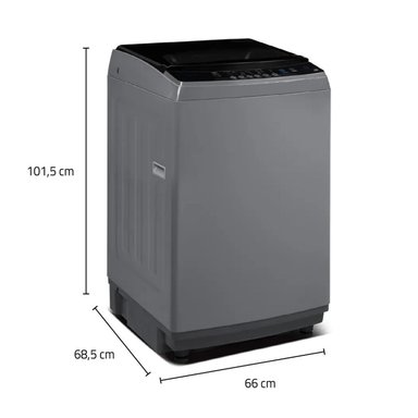LAVADORA INDURAMA 18 KG CARGA SUPERIOR GRIS OSCURO - LRI-18DGR - 2